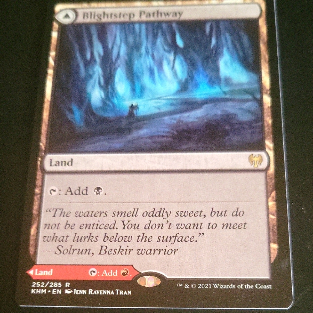 Blightstep Pathway/Searstep Pathway Magic Card